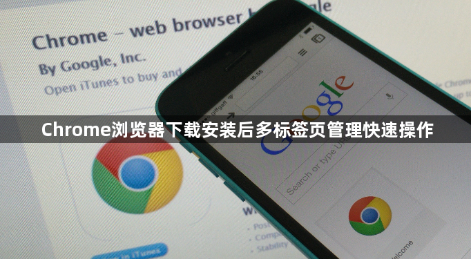 Chrome浏览器下载安装后多标签页管理快速操作1