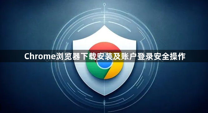 Chrome浏览器下载安装及账户登录安全操作1