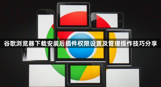 谷歌浏览器下载安装后插件权限设置及管理操作技巧分享1