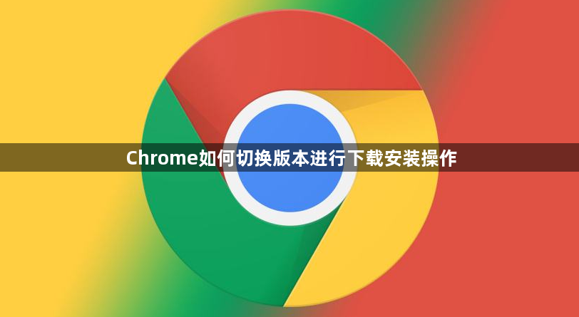 Chrome如何切换版本进行下载安装操作1