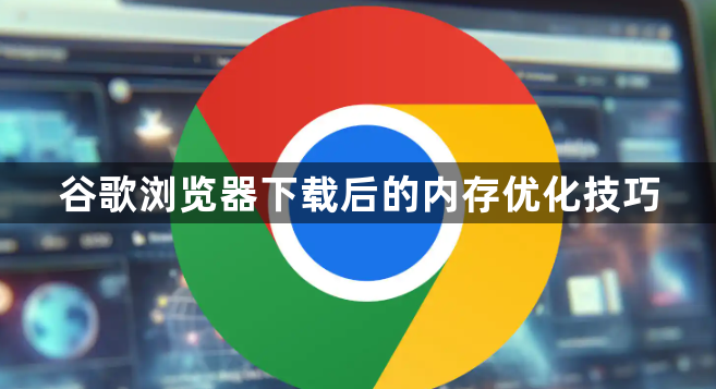 谷歌浏览器下载后的内存优化技巧1