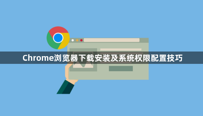 Chrome浏览器下载安装及系统权限配置技巧1