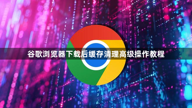 谷歌浏览器下载后缓存清理高级操作教程1