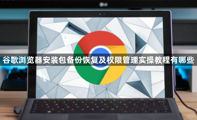 谷歌浏览器安装包备份恢复及权限管理实操教程有哪些1