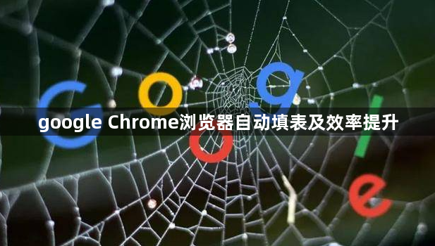 google Chrome浏览器自动填表及效率提升1