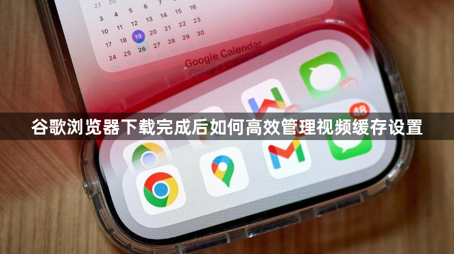 谷歌浏览器下载完成后如何高效管理视频缓存设置1
