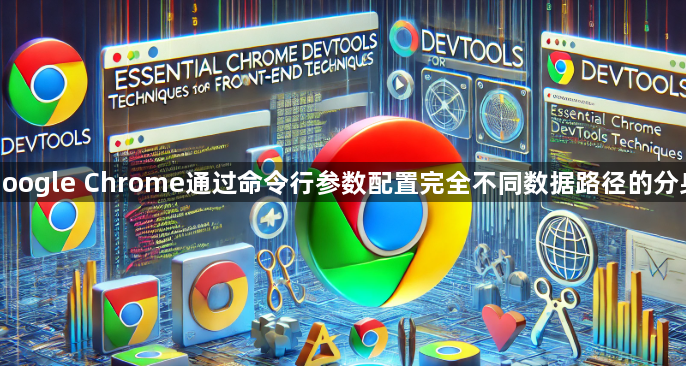 google Chrome通过命令行参数配置完全不同数据路径的分身1
