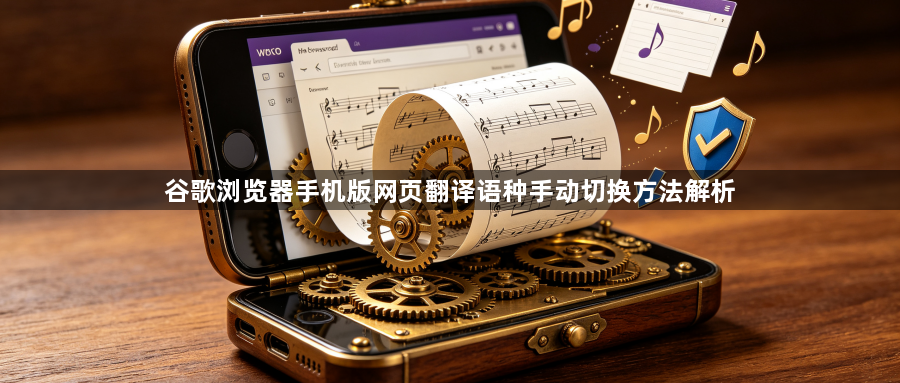 谷歌浏览器手机版网页翻译语种手动切换方法解析1