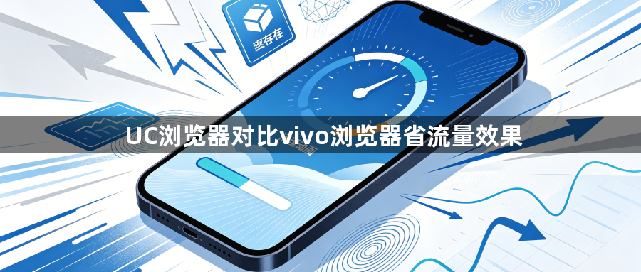 UC浏览器对比vivo浏览器省流量效果1