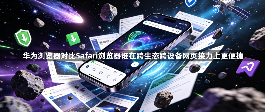 华为浏览器对比Safari浏览器谁在跨生态跨设备网页接力上更便捷1