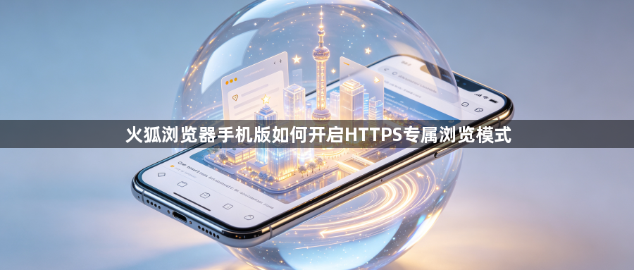 火狐浏览器手机版如何开启HTTPS专属浏览模式1