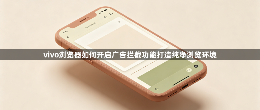 vivo浏览器如何开启广告拦截功能打造纯净浏览环境1