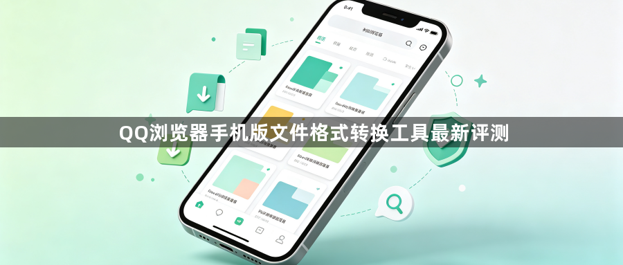 QQ浏览器手机版文件格式转换工具最新评测1