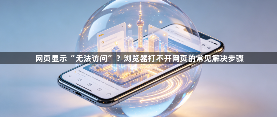 网页显示“无法访问”？浏览器打不开网页的常见解决步骤1