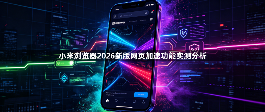小米浏览器2026新版网页加速功能实测分析1