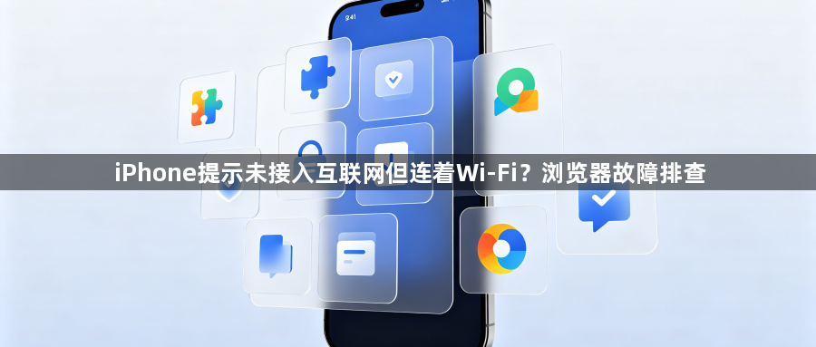 iPhone提示未接入互联网但连着Wi-Fi？浏览器故障排查1