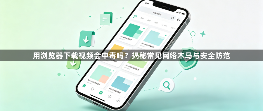 用浏览器下载视频会中毒吗?揭秘常见网络木马与安全防范1