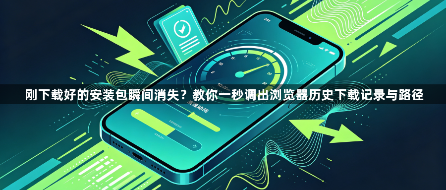 刚下载好的安装包瞬间消失？教你一秒调出浏览器历史下载记录与路径1