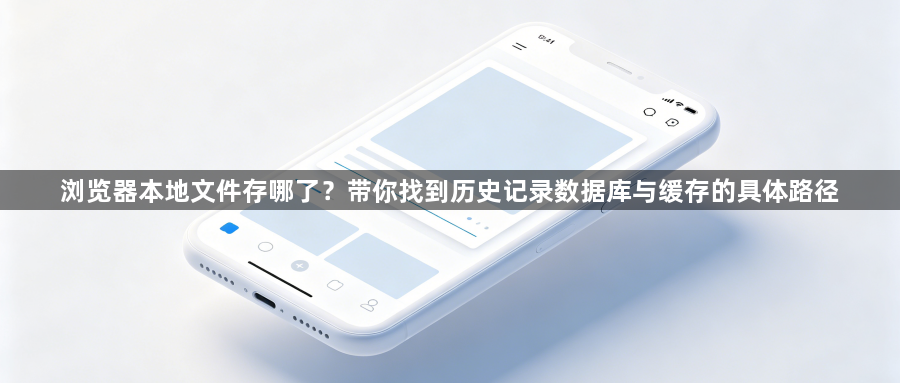 浏览器本地文件存哪了？带你找到历史记录数据库与缓存的具体路径1