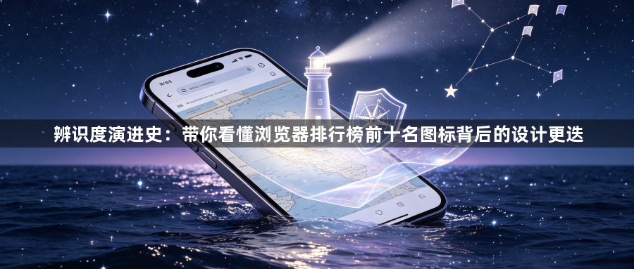 辨识度演进史：带你看懂浏览器排行榜前十名图标背后的设计更迭1