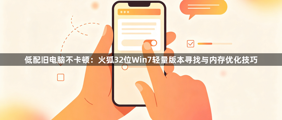 低配旧电脑不卡顿:火狐32位Win7轻量版本寻找与内存优化技巧1