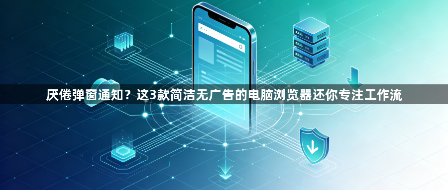 厌倦弹窗通知?这3款简洁无广告的电脑浏览器还你专注工作流1