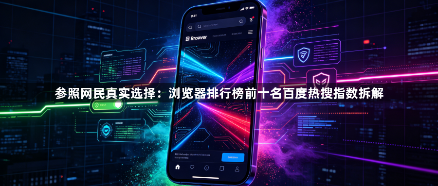 参照网民真实选择：浏览器排行榜前十名百度热搜指数拆解1