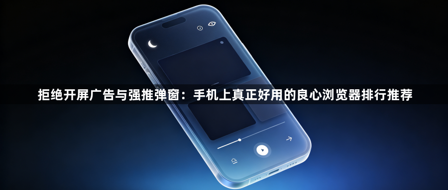 拒绝开屏广告与强推弹窗：手机上真正好用的良心浏览器排行推荐1