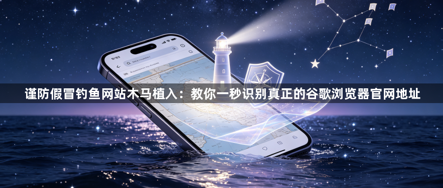 谨防假冒钓鱼网站木马植入：教你一秒识别真正的谷歌浏览器官网地址1