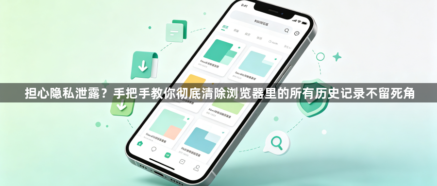 担心隐私泄露?手把手教你彻底清除浏览器里的所有历史记录不留死角1