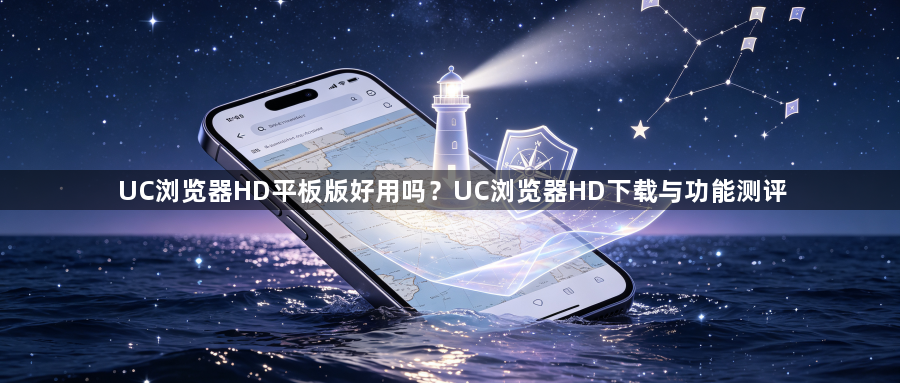 UC浏览器HD平板版好用吗？UC浏览器HD下载与功能测评1