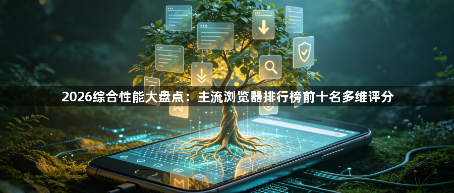 2026综合性能大盘点：主流浏览器排行榜前十名多维评分1